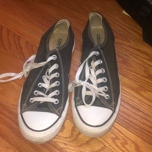 Black Converse low top